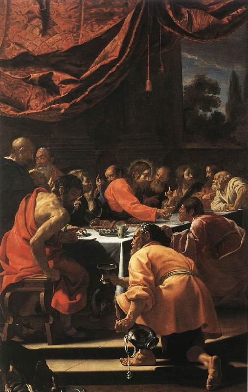 Simon Vouet The Last Supper Sweden oil painting art